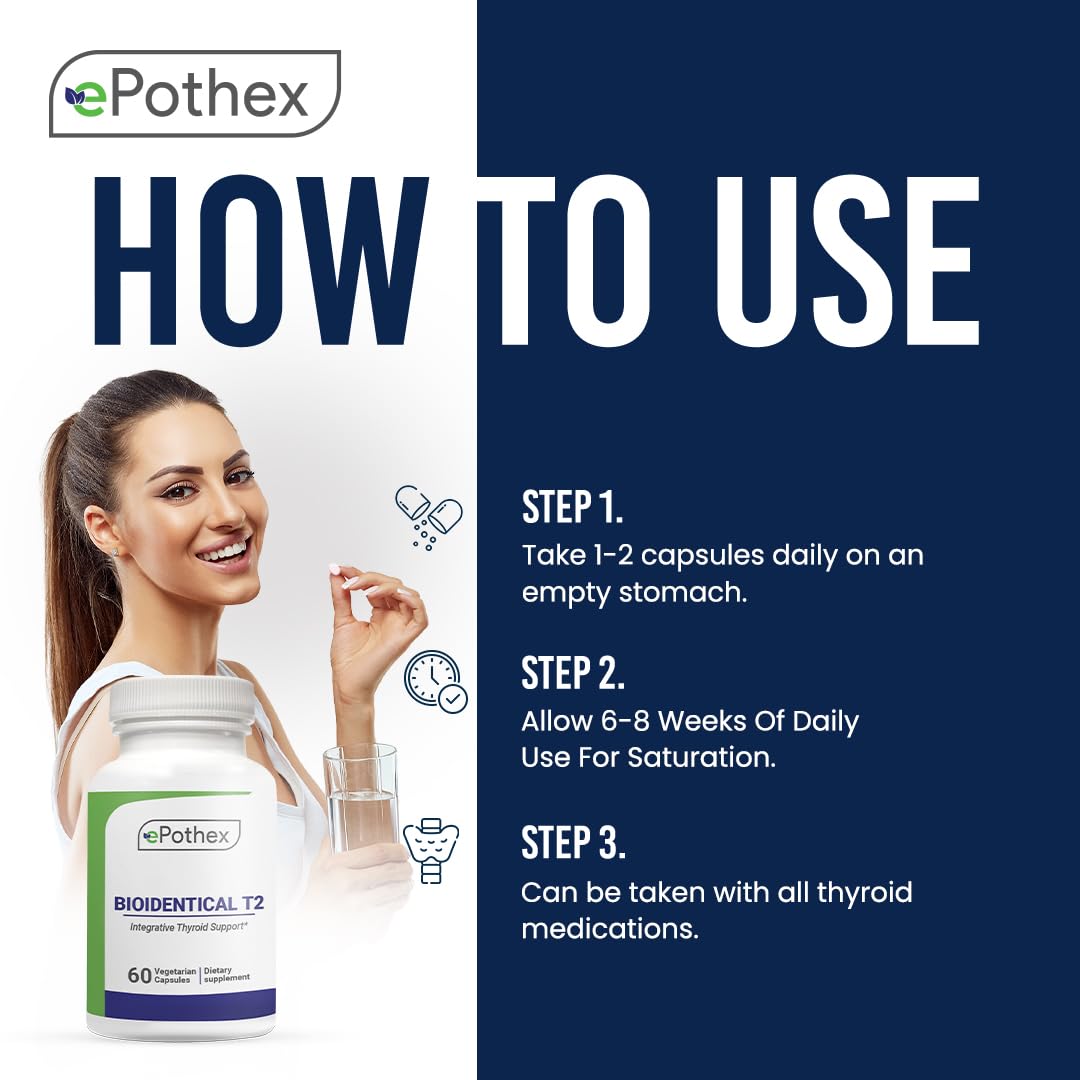 EPOTHEX thyroid health support vegetarian capsules for metabolism boost