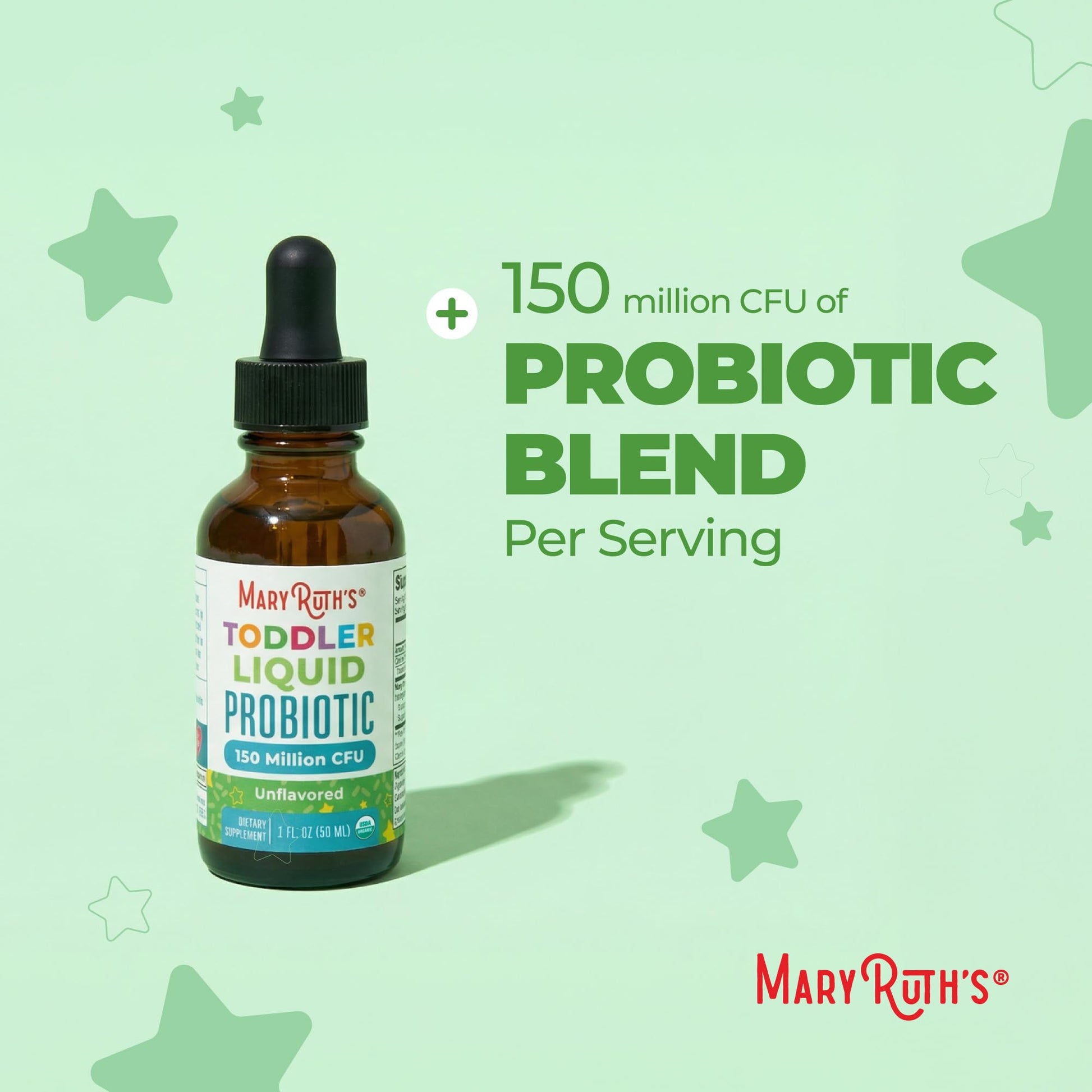 Authentic USA imported MaryRuth Organics liquid probiotic for ages one to three