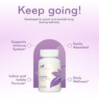 Clear Formulas 90 count capsule bottle lifestyle display