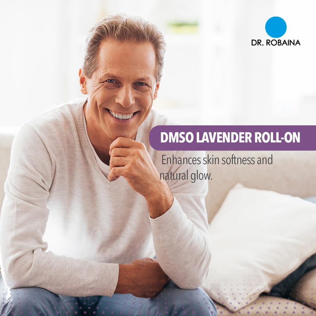 Dr. Robaina DMSO Lavender Roll-On roll-on applicator head