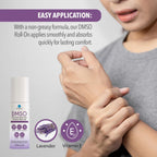 Dr. Robaina DMSO Lavender Roll-On side profile showing size