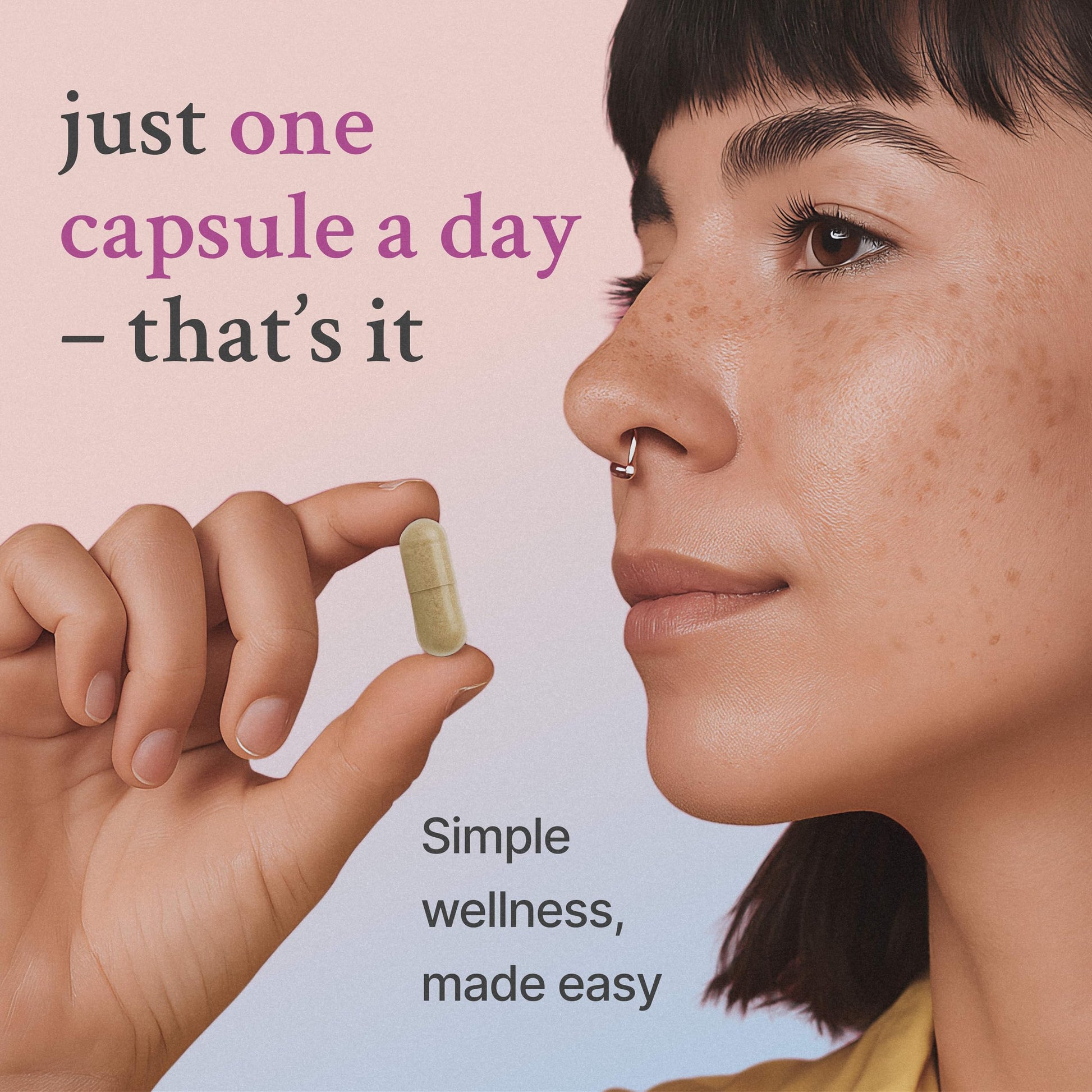 Close-up of Vital Core endocrine support supplement highlighting 200mg dosage instructions.