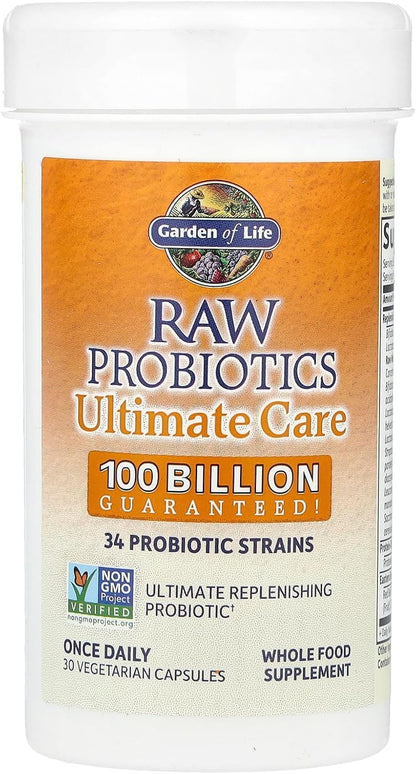 USA imported Garden of Life ultimate care digestive enzymes supplement for men and women