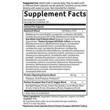Authentic Garden of Life high bifido probiotic supplement for daily gut care