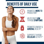 Dr. Westin Childs thyroid support supplement bottle showcasing vegetarian capsules label.