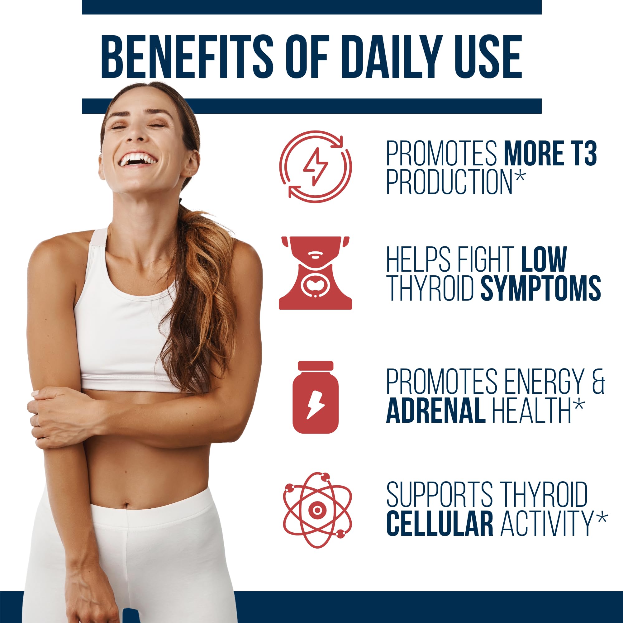 Dr. Westin Childs thyroid support supplement bottle showcasing vegetarian capsules label.