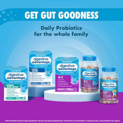 Secure packaging layout of the Schiff vitamins brand gut health gummies for Indian shipping.