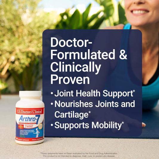 U.S. Doctorsâ€™ Clinical Arthro-7 supplement facts label