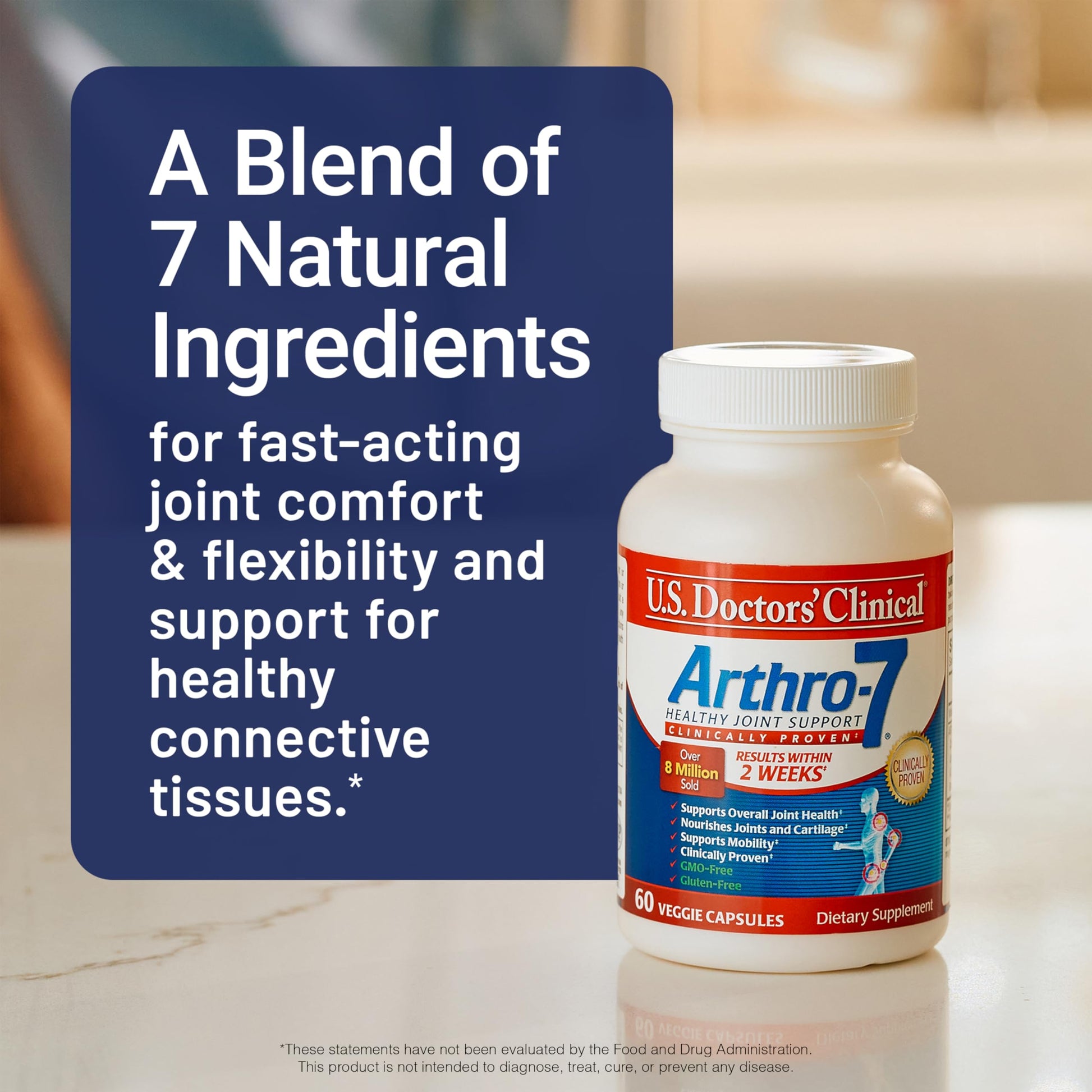 Authentic U.S. Doctorsâ€™ Clinical Arthro-7 imported joint supplement