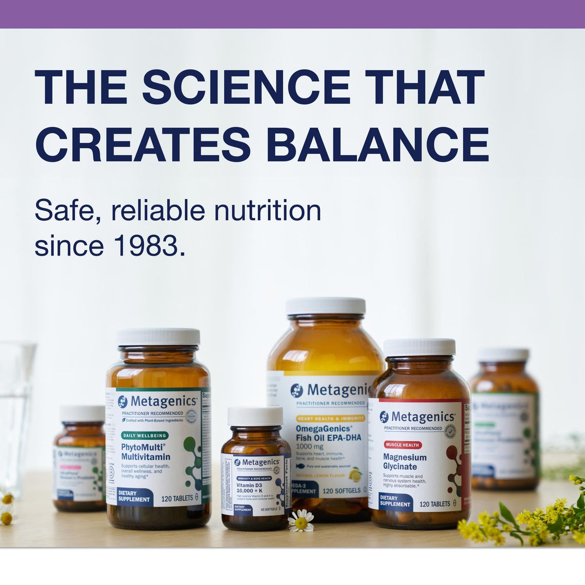 Metagenics Thyrosol 90 count wellness supplement product layout