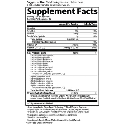 Authentic USA imported children's health supplement bottle on a clean background