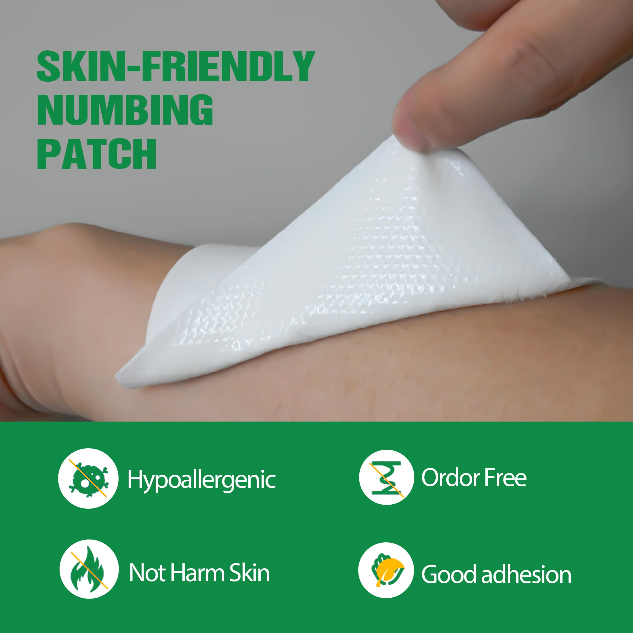 Individual Careland lidocaine patch application demonstration