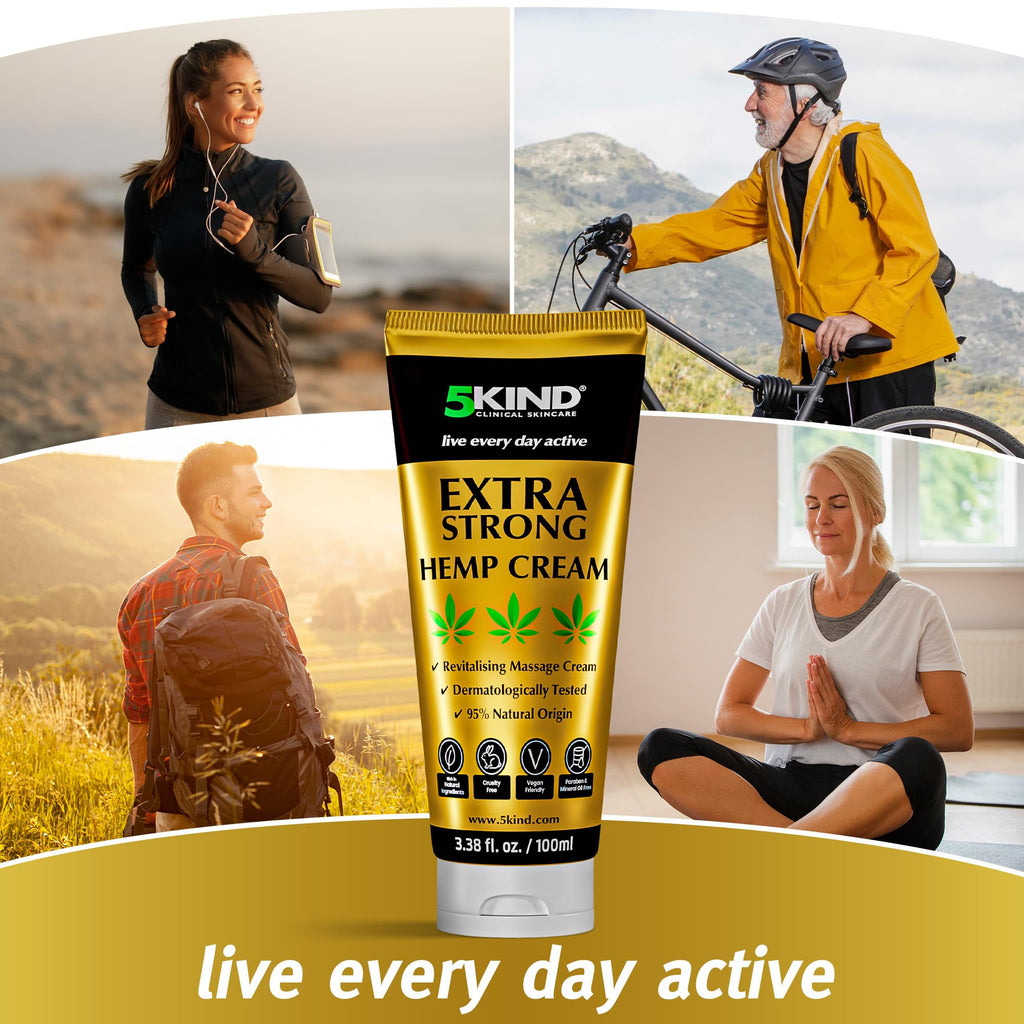 5kind clinical skincare hemp and arnica cooling gel