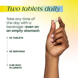 Thyroid strength daily wellness tablets for managing stress fatigue and supporting cognitive focus.