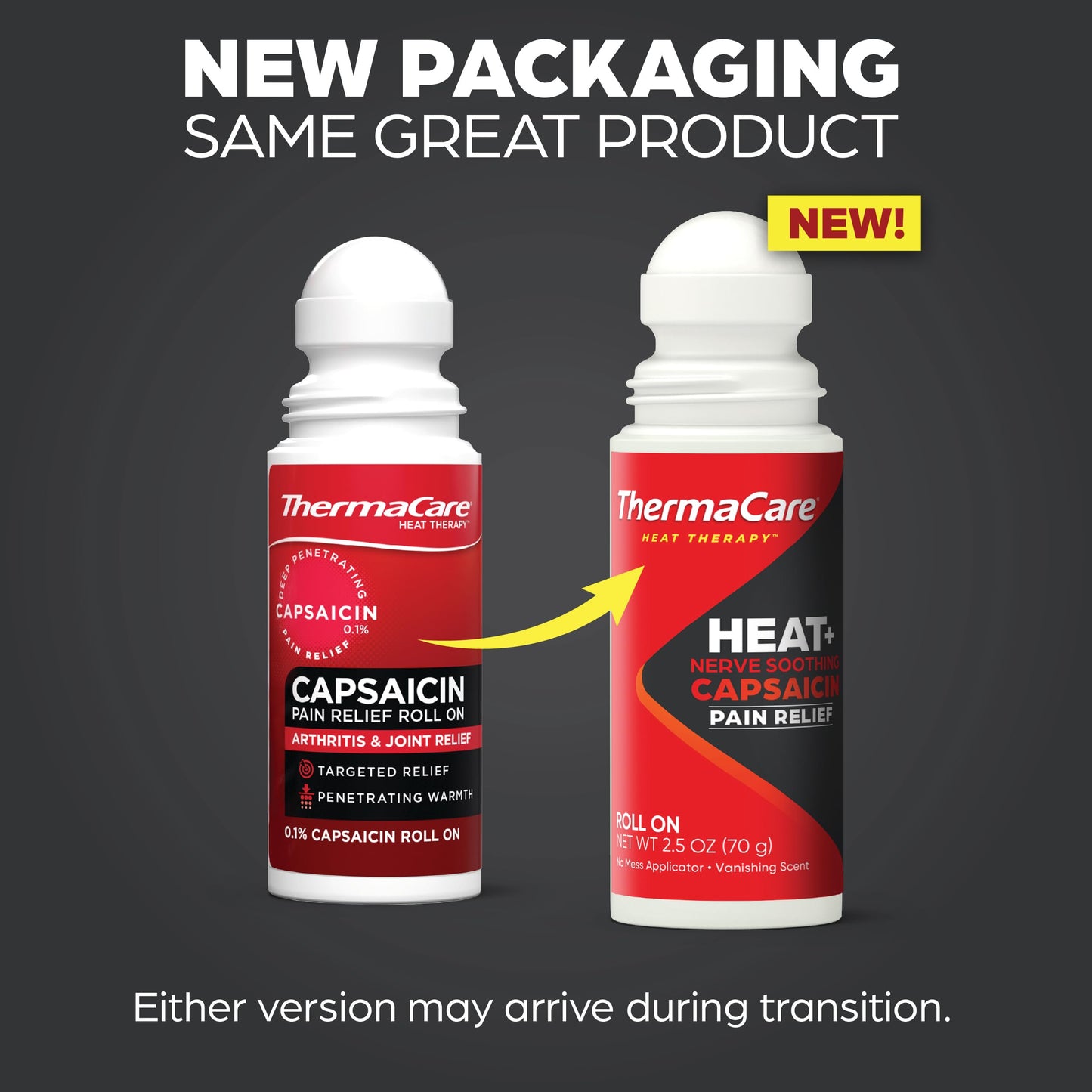 Authentic ThermaCare USA imported arthritis relief bottle
