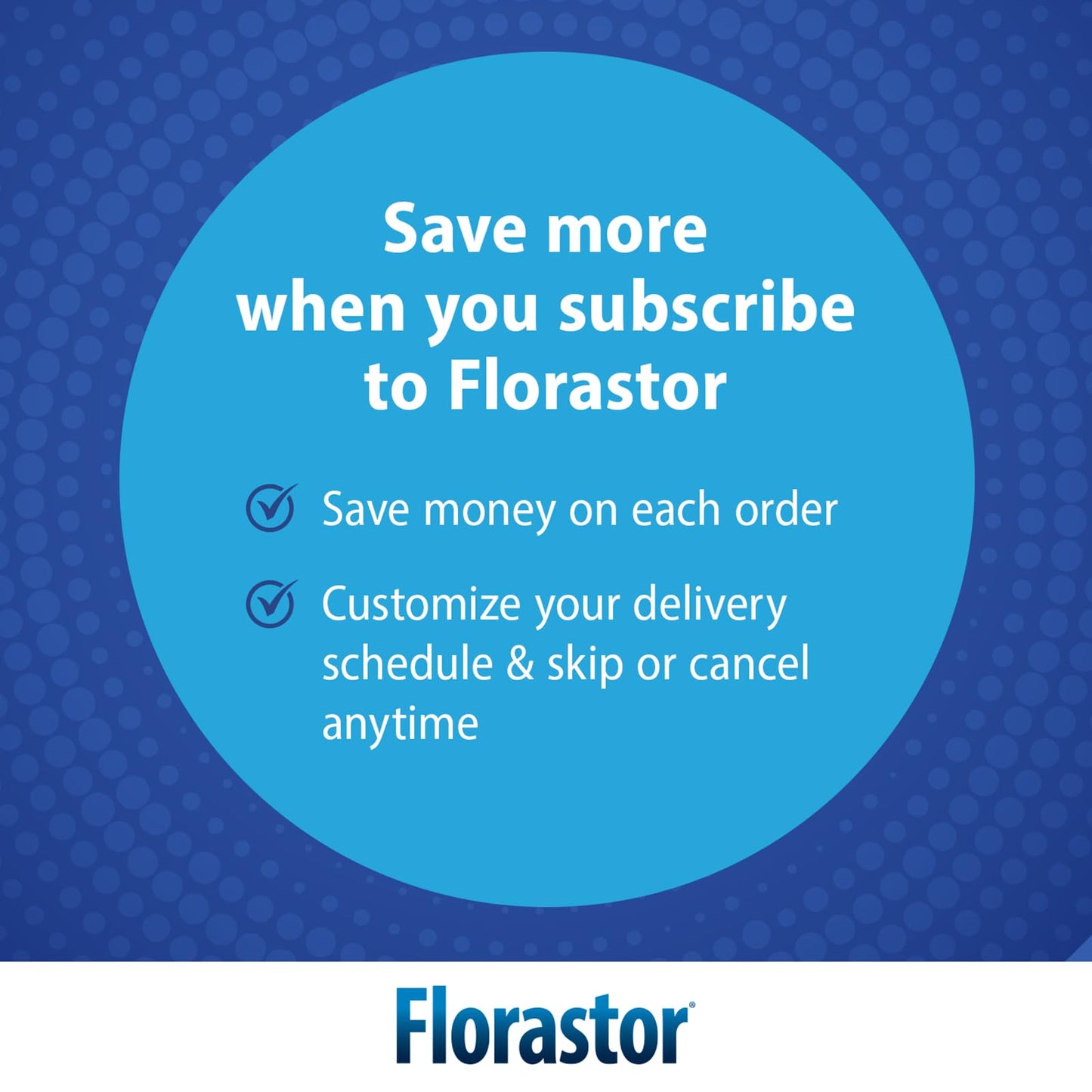 Authentic Florastor 100 count probiotic bottle highlighting premium yeast strain for stomach wellness