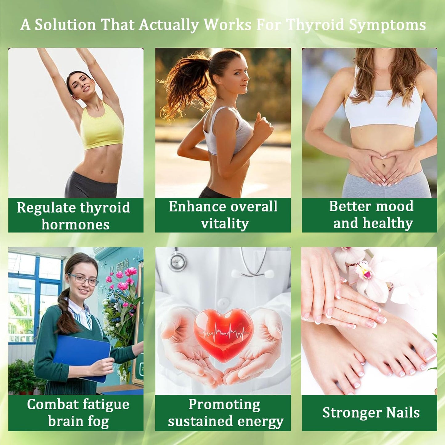 Kindled thyroid support four fluid ounce bottle nutritional facts view