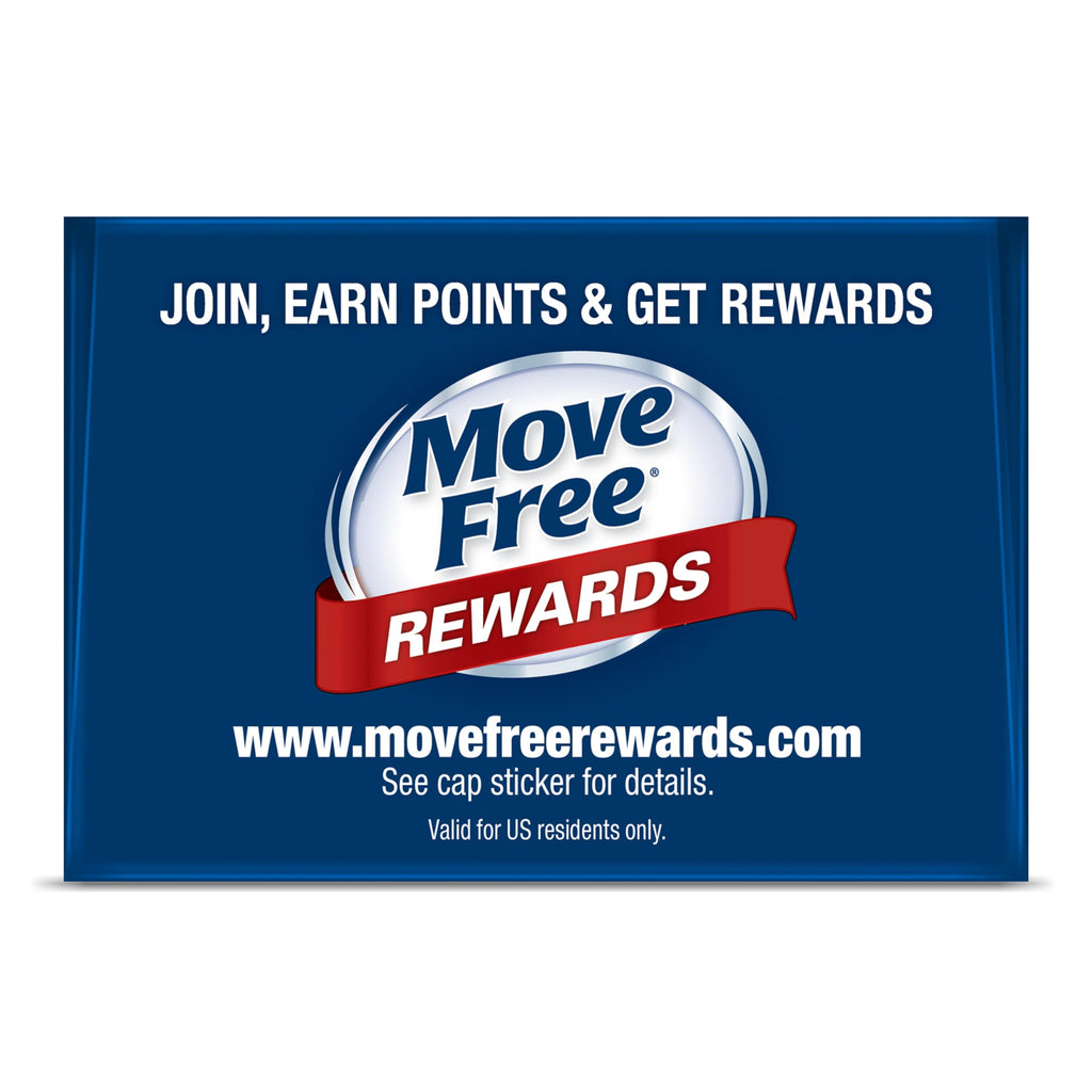 Side view of Move Free Ultra Triple Action bottle USA import