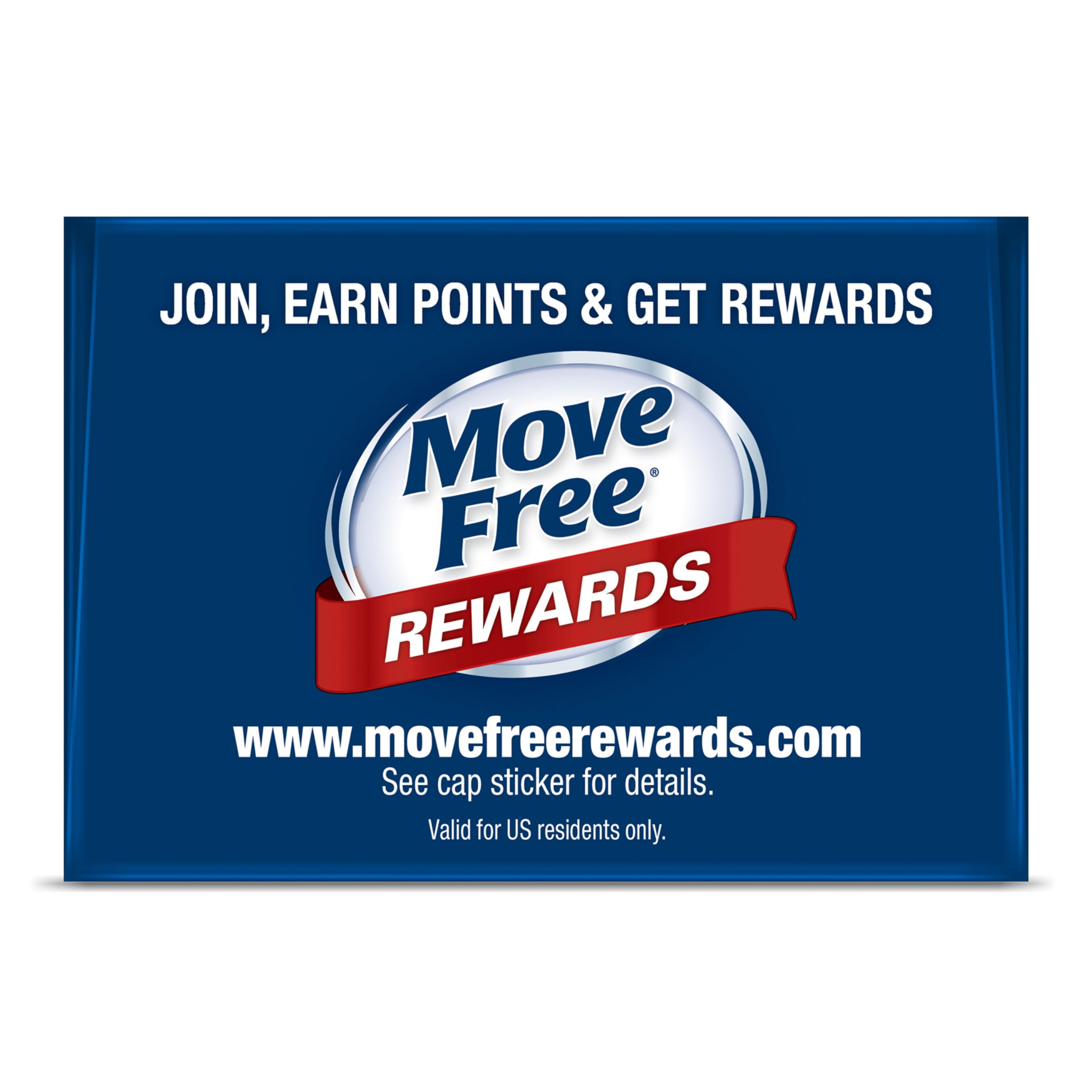 Side view of Move Free Ultra Triple Action bottle USA import