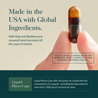 Gaia Herbs Thyroid Support ingredients list panel