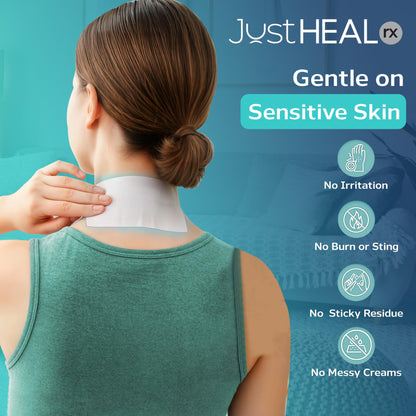 Individual packaging of JustHeal RX lidocaine patches