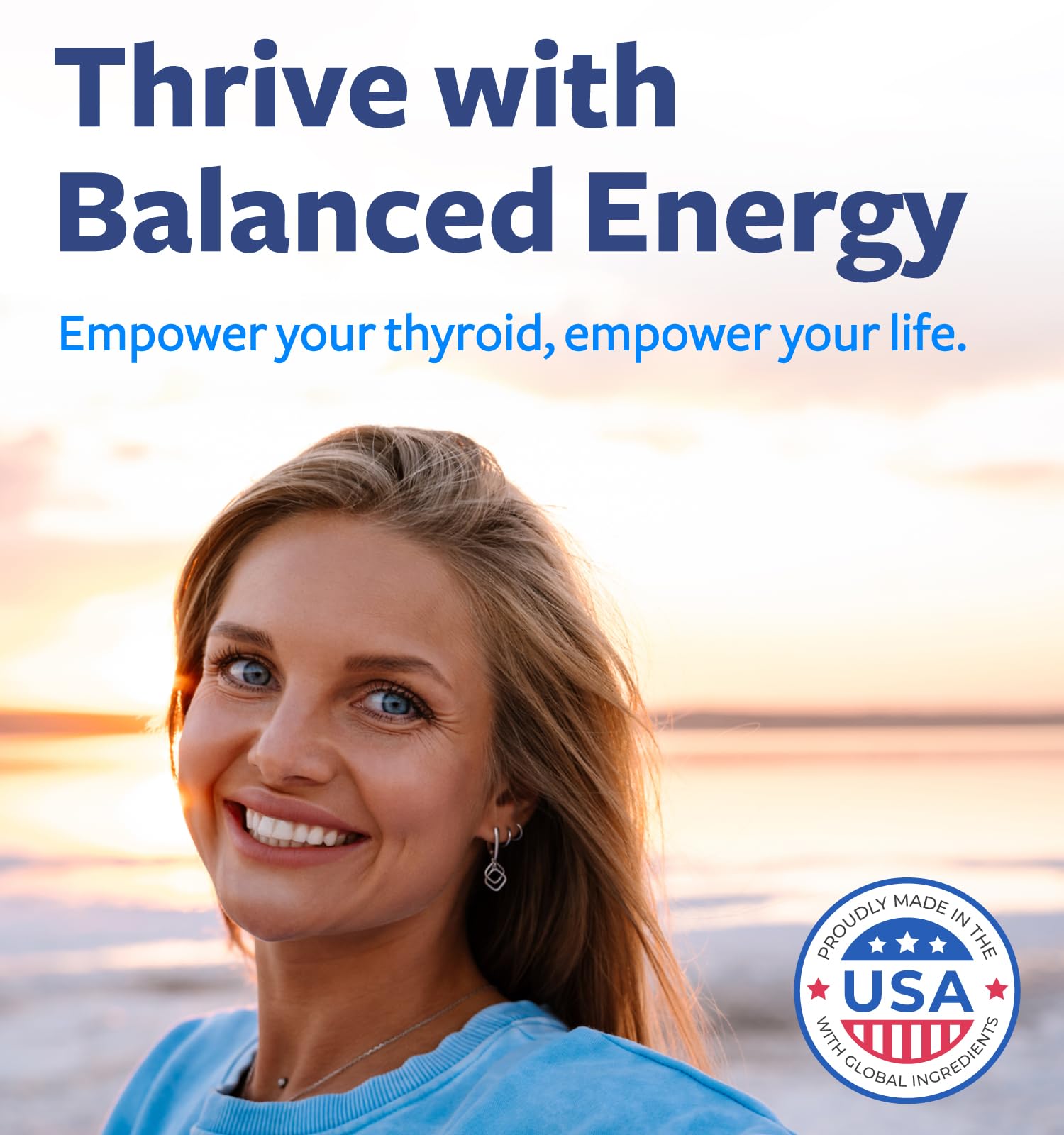 Healths Harmony Thyroid Support supplement non-GMO vegan capsules ingredients label