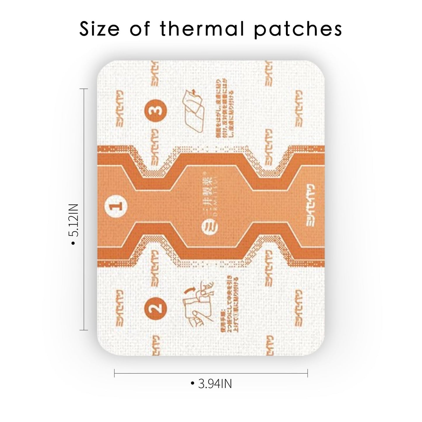 Back view of Drmitsui herbal joint pain relief packaging