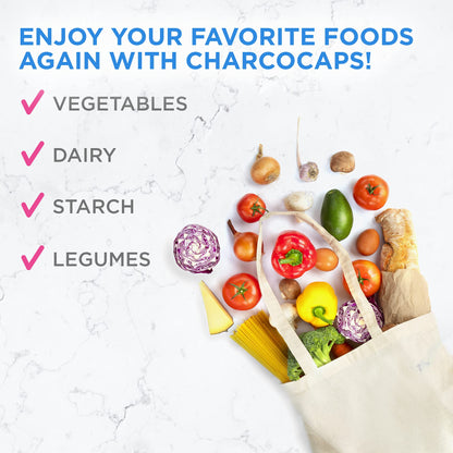 Charcocaps authentic USA imported dietary supplement container