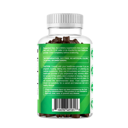 Vitamatic Irish sea moss extract gummies premium packaging for daily health routine