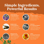 Natures Craft herbal formula safety seal display