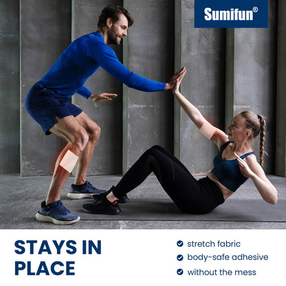 Graphic showing 8 hour duration of Sumifun pain relief patch