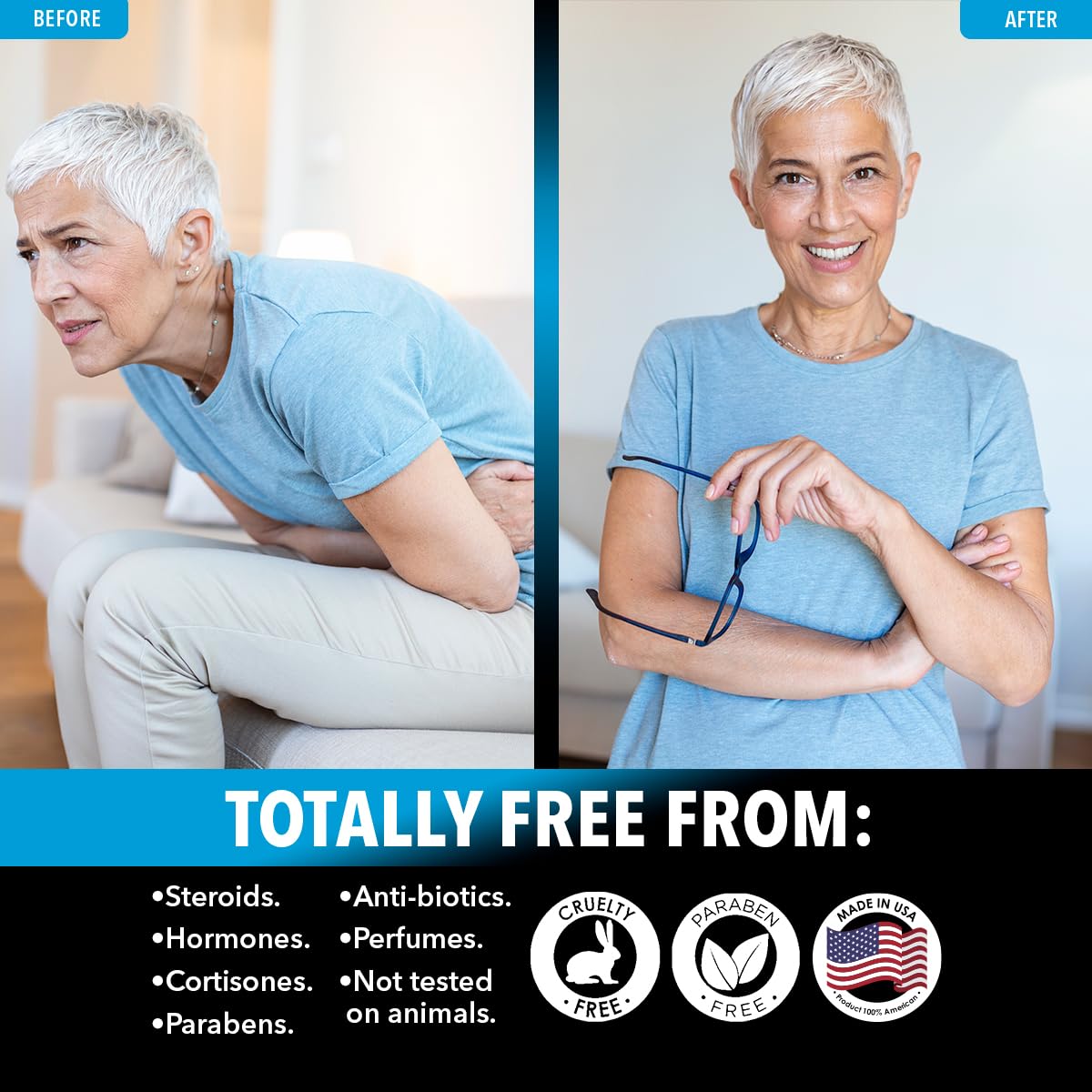 Dr. Robaina non-GMO coconut charcoal supplement for stomach bloating relief.
