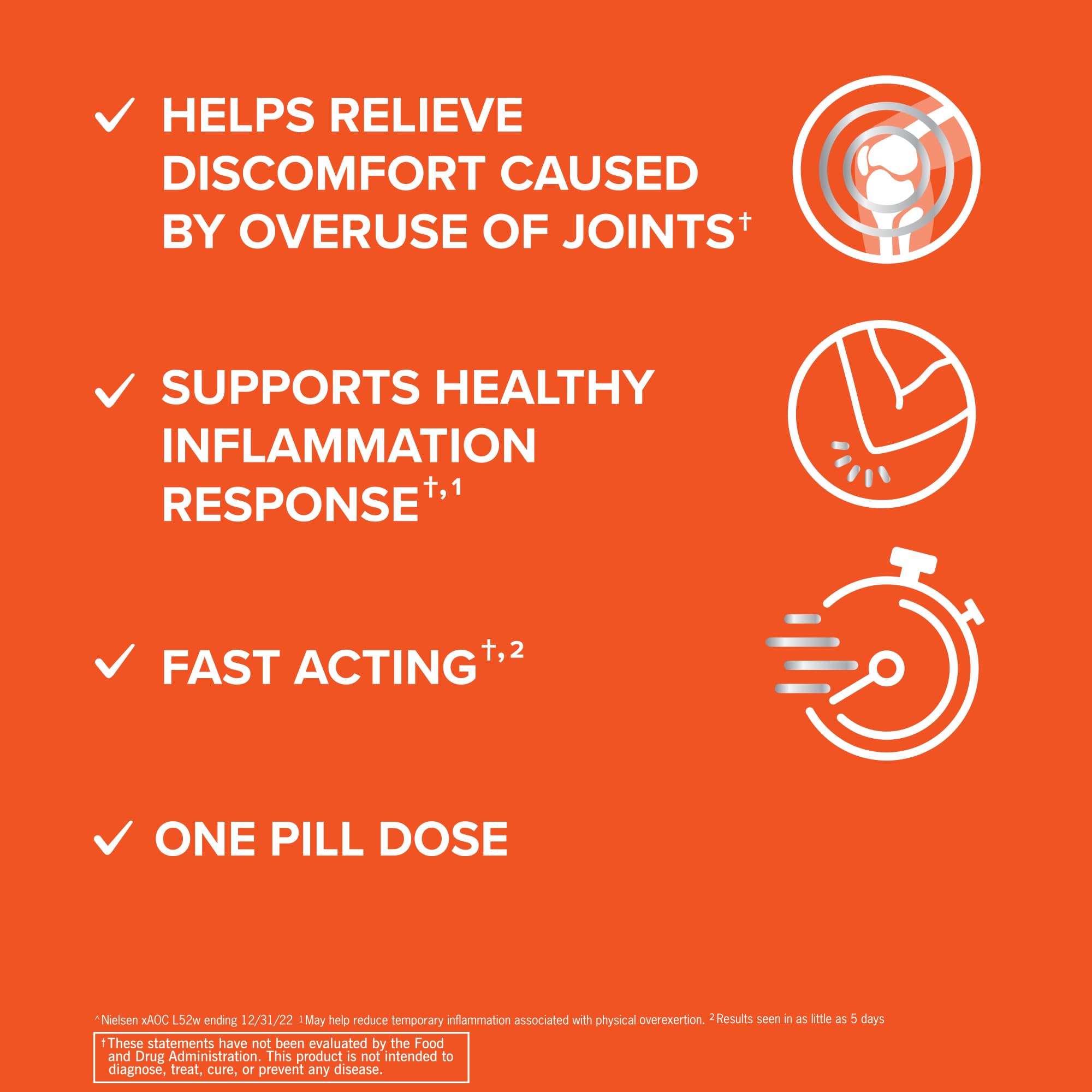 Qunol 5-in-1 Joint Support supplement packaging details