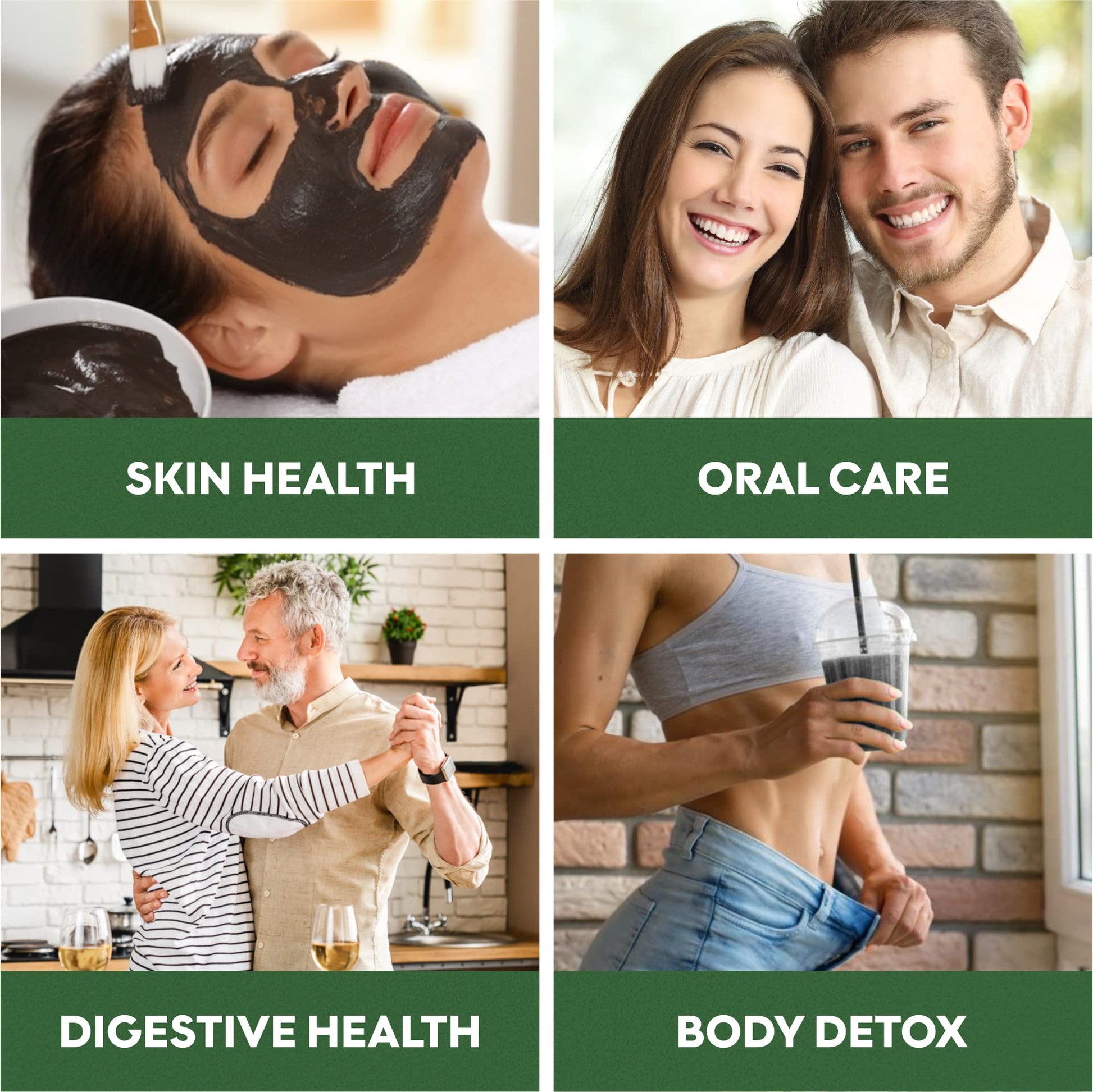 Premium USA imported Whole Nature charcoal capsules for natural teeth whitening support