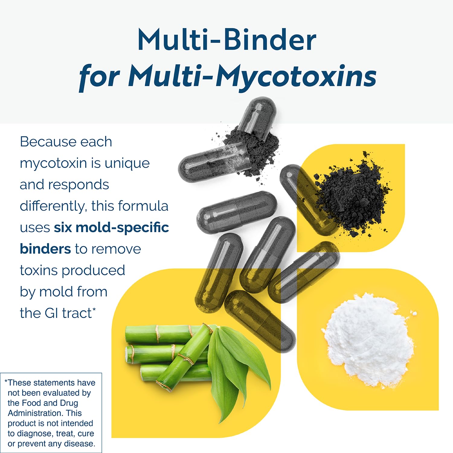 Side view of Researched Nutritionals MycoPul bottle displaying clear dosage instructions and USA import verification