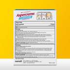 Aspercreme XL pain relief patch packaging details