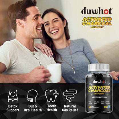 Premium USA imported charcoal supplement for stomach bloating relief