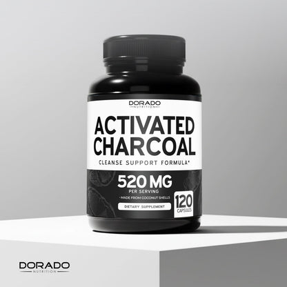 Dorado Nutrition 120 vegan capsules bottle showing clean formula and third party tested seal