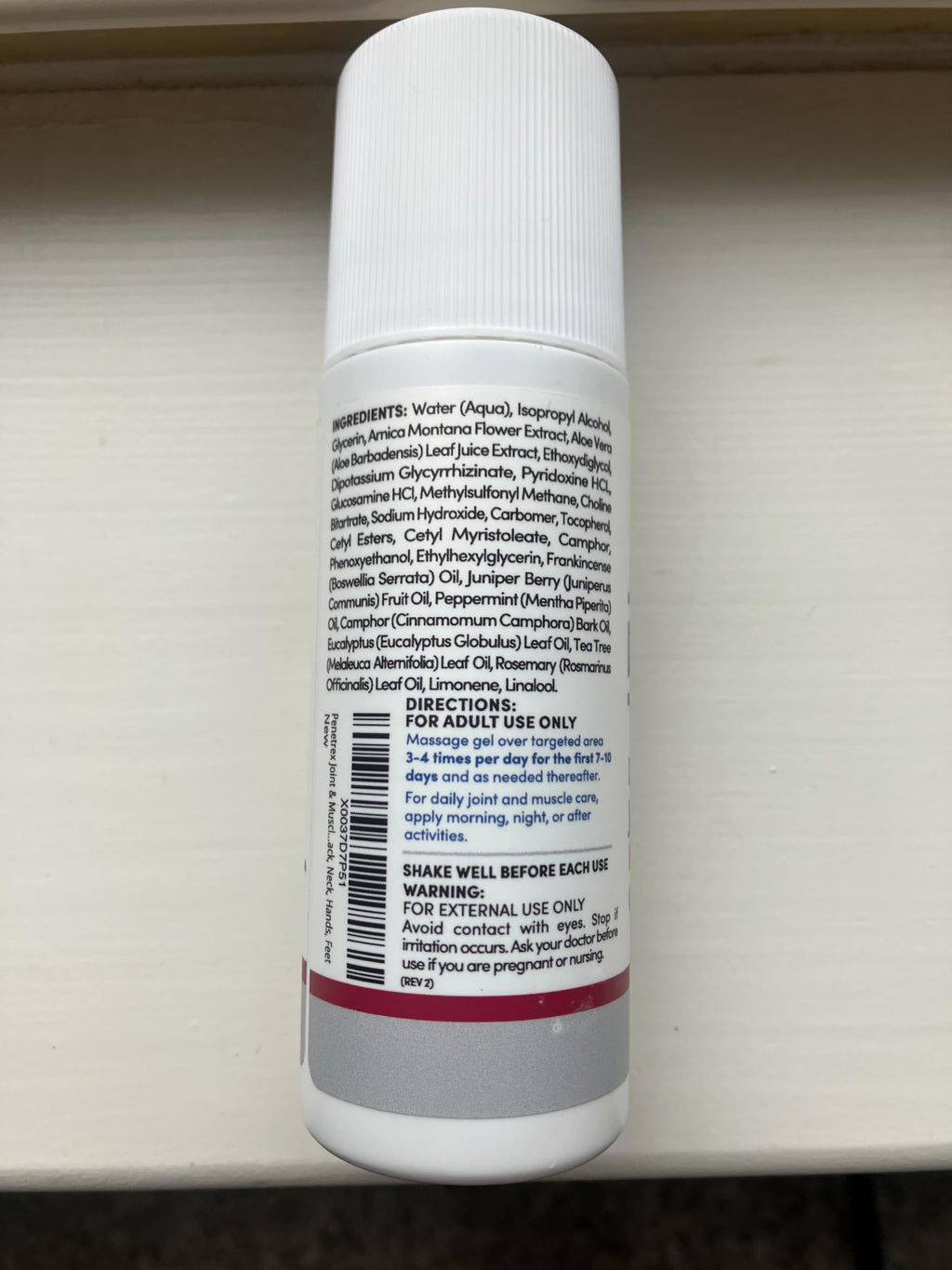Penetrex premium whole body rub gel for back and neck support