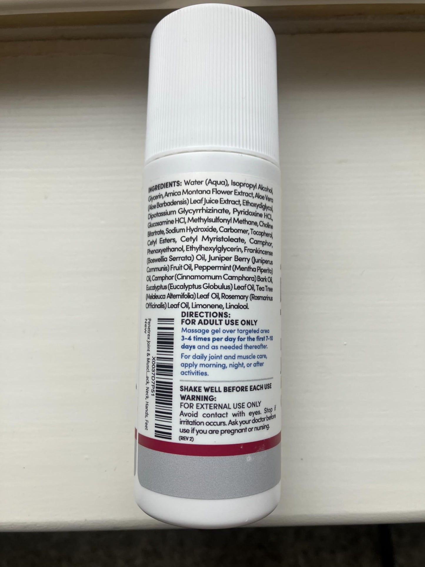 Penetrex premium whole body rub gel for back and neck support