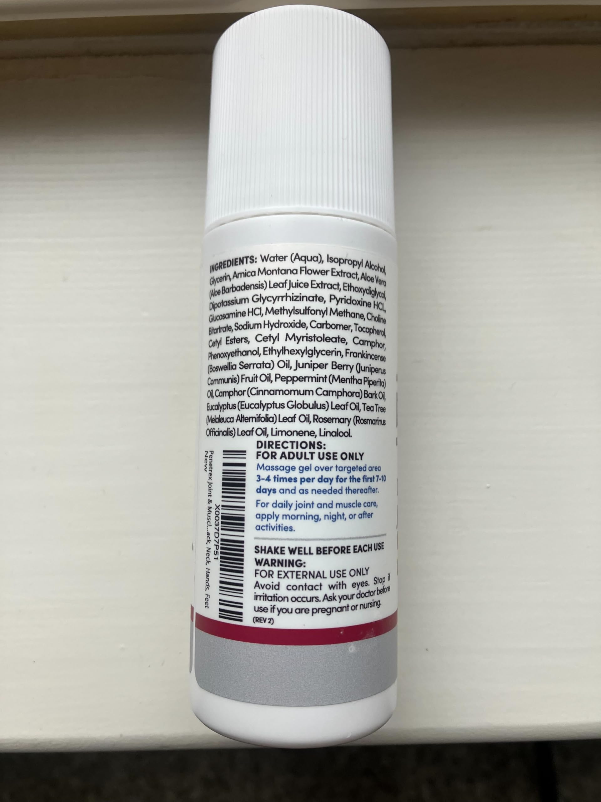 Penetrex premium whole body rub gel for back and neck support