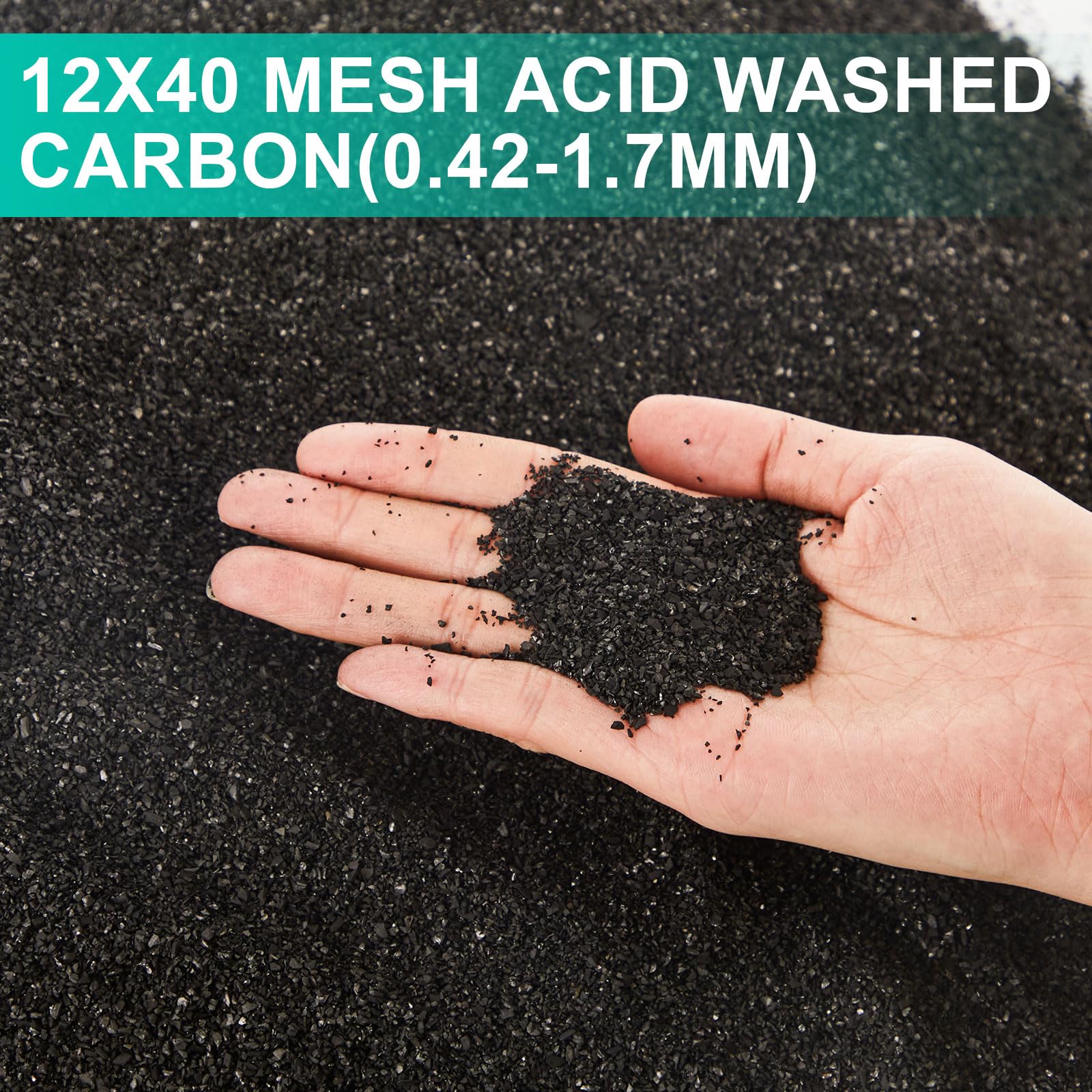 Threlaco bulk charcoal pellets for water filtration system refill