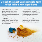 Instaflex Advanced dietary supplement bottle showing ingredients