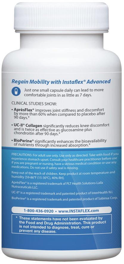 Instaflex Advanced USA imported joint supplement