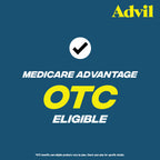 Advil Liqui-Gels side view for backache and muscle pain