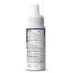 Theraworx muscle relief foam application on leg