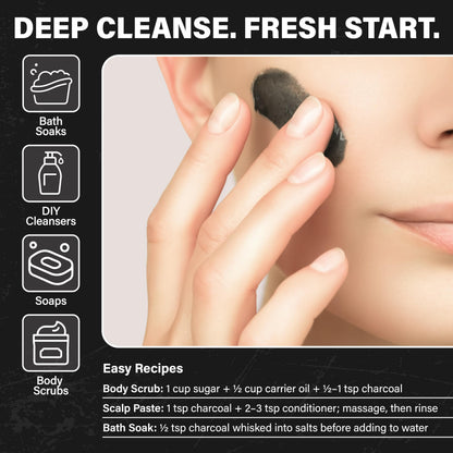 Back label view displaying detailed product specifications and usage instructions