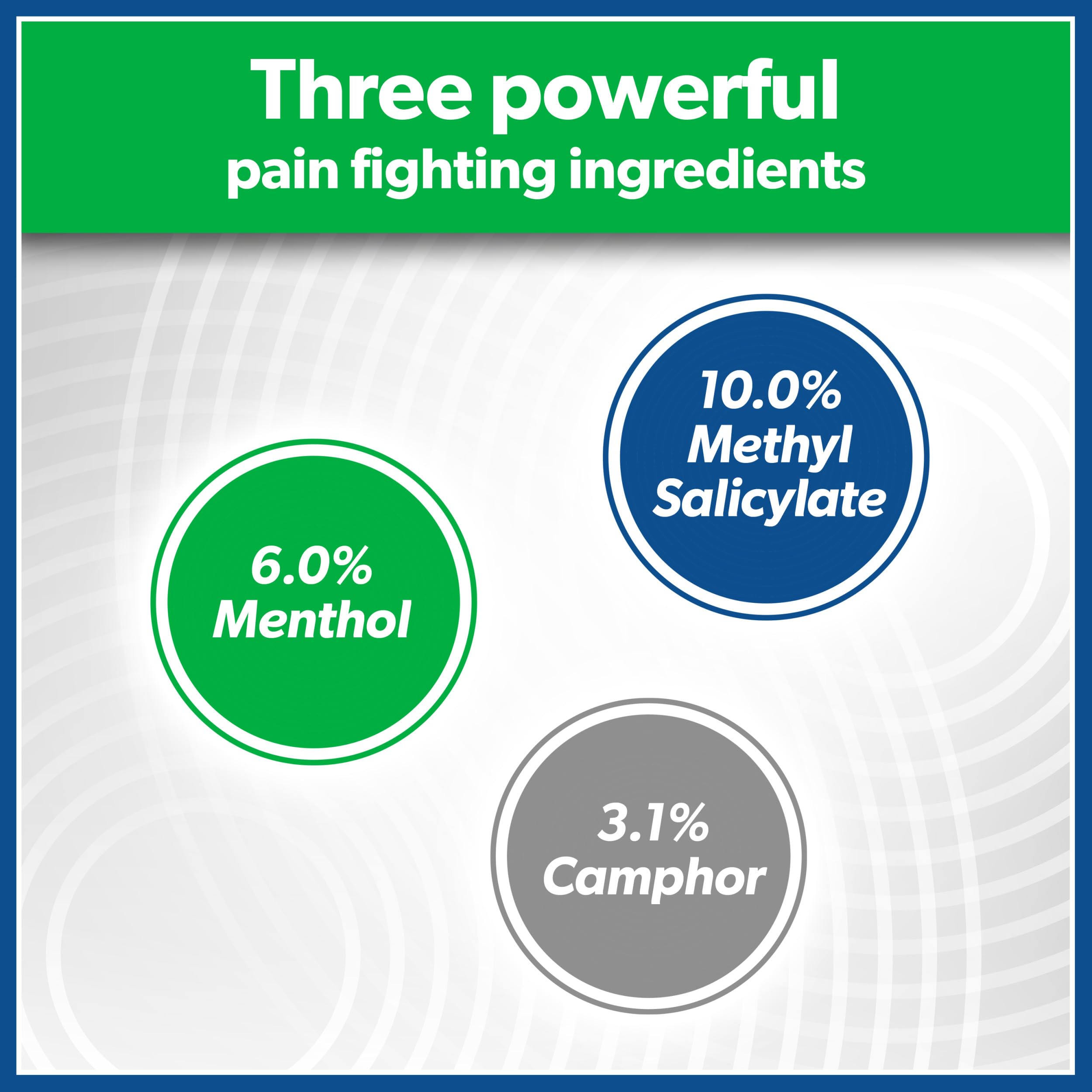 Close up of flexible fabric Salonpas patch design