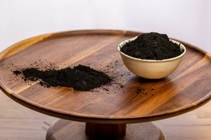 Ultra fine black coconut charcoal powder for handcrafted cosmetic soap making