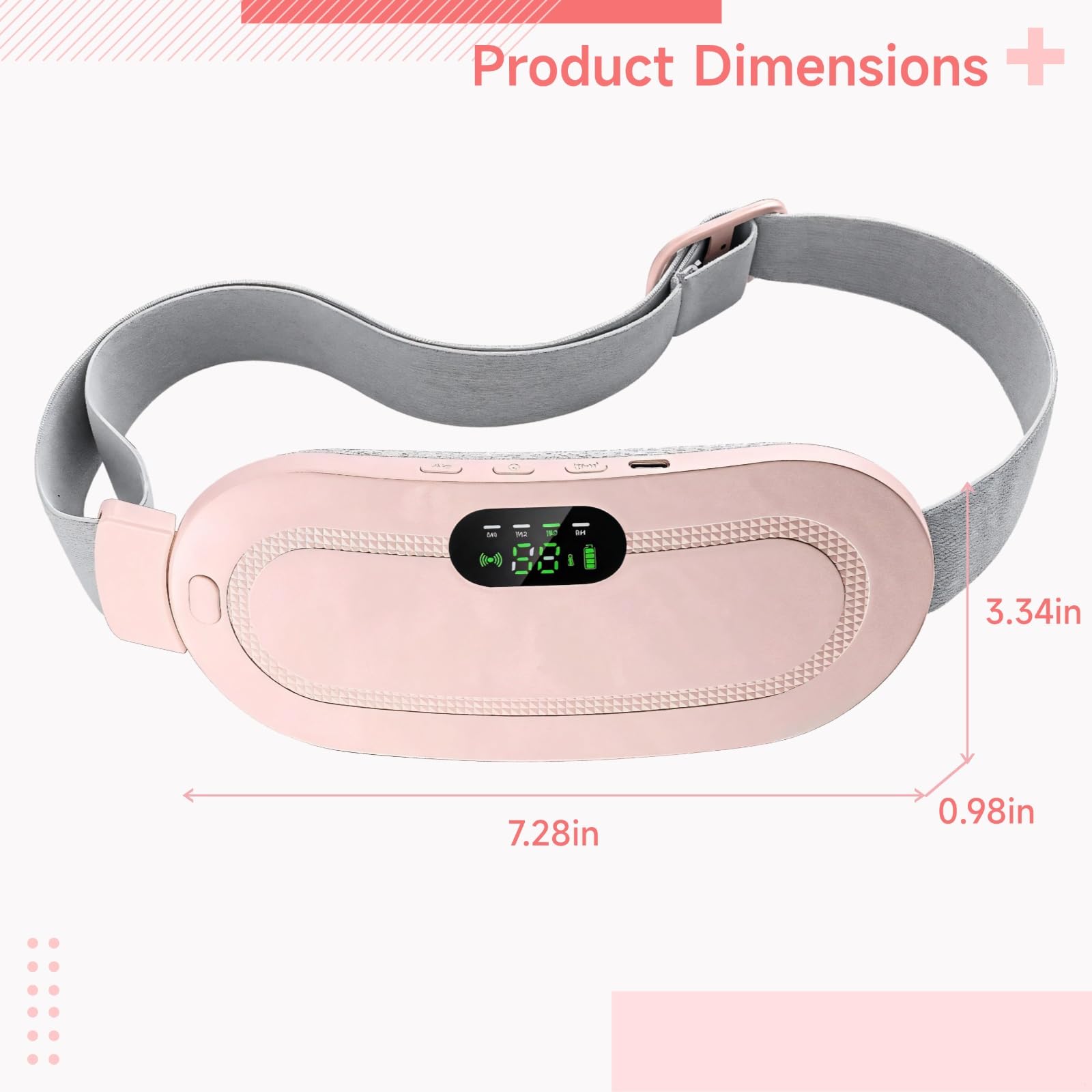 Agatige heating pad with included USB charging cable accessories